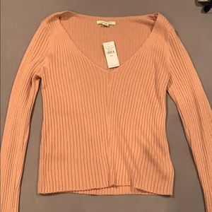 light pink american eagle sweater